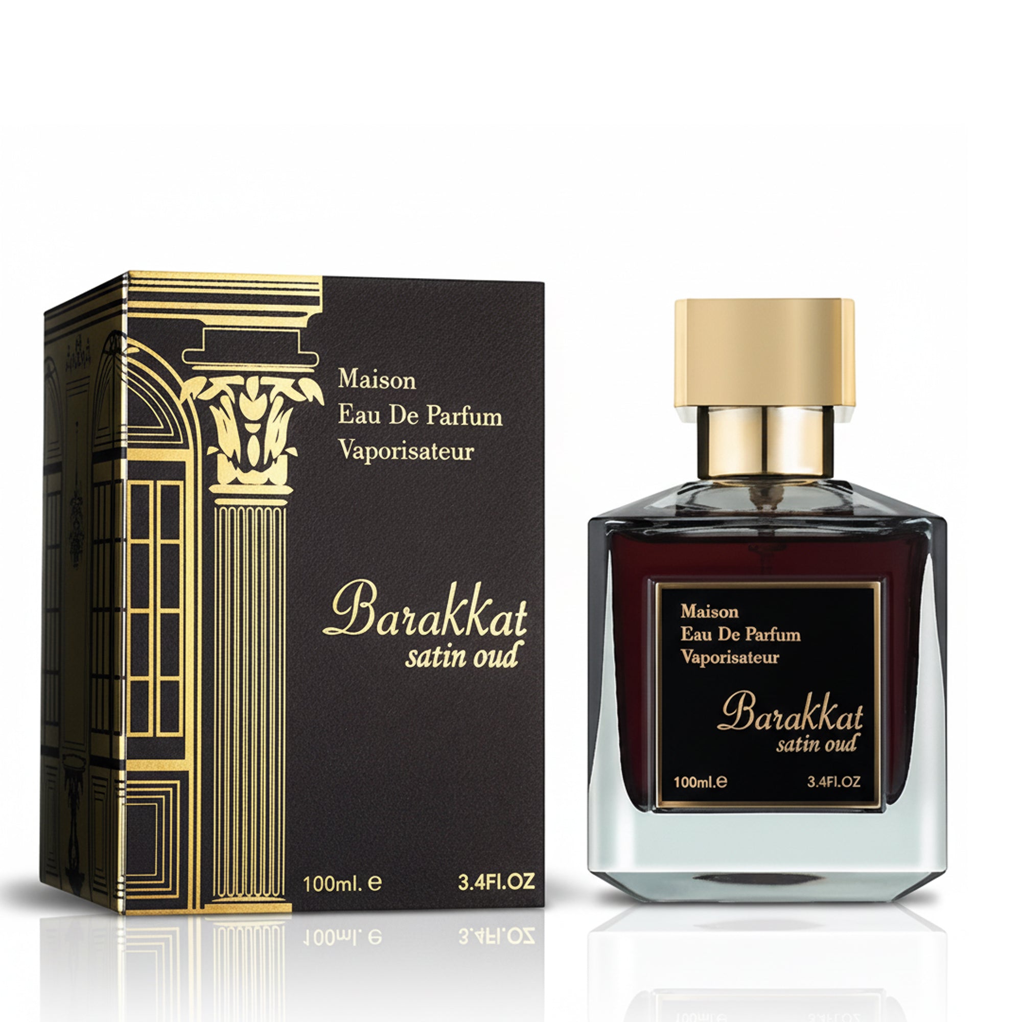 Barakkat Satin Oud Perfume 100ml EDP Fragrance World