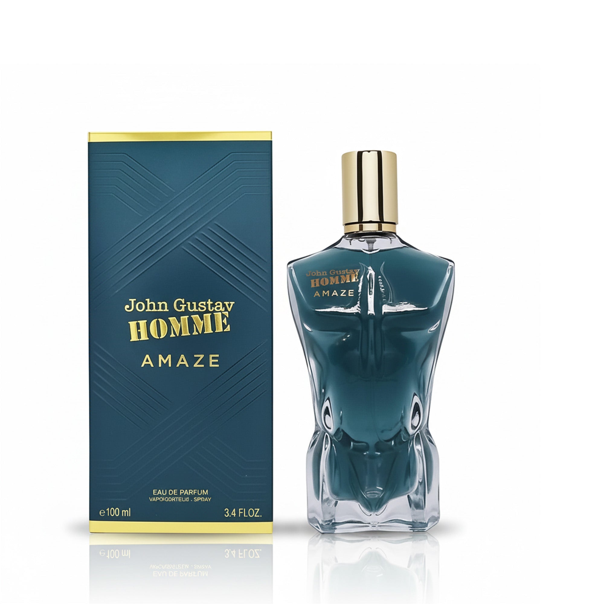 John Gustav Homme Amaze Perfume 100ml EDP Fragrance World